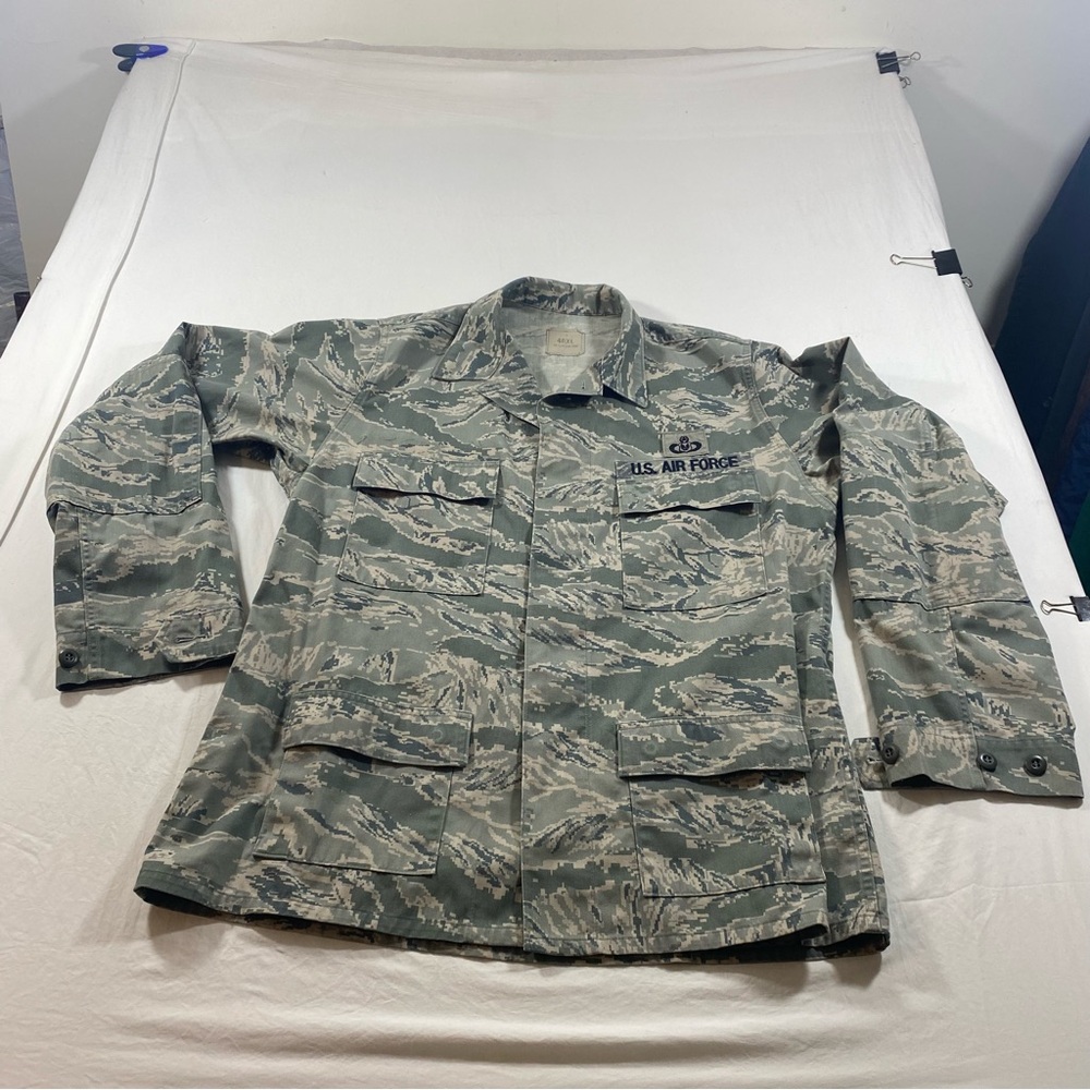 US Air Force Military Jacket Camo Digital Camouflage Jacket 46XL